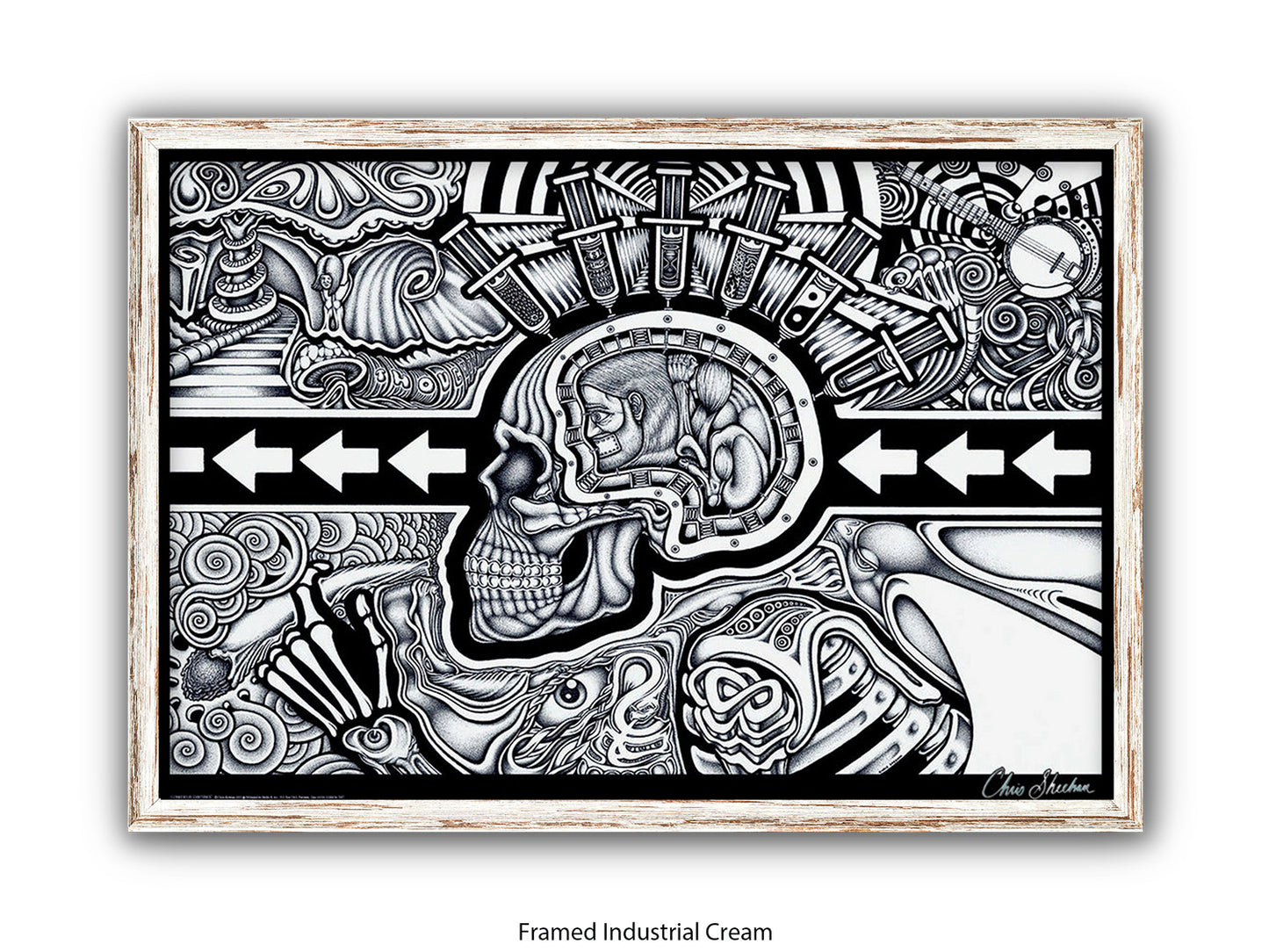 The Conscious Existence by artist Chris Sheehan - Poster