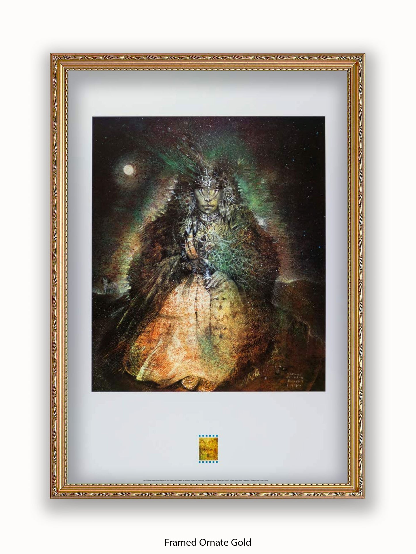 Susan Seddon Boulet Healer 1990 Buffalo Poster