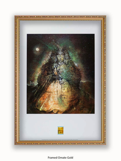 Susan Seddon Boulet Healer 1990 Buffalo Poster