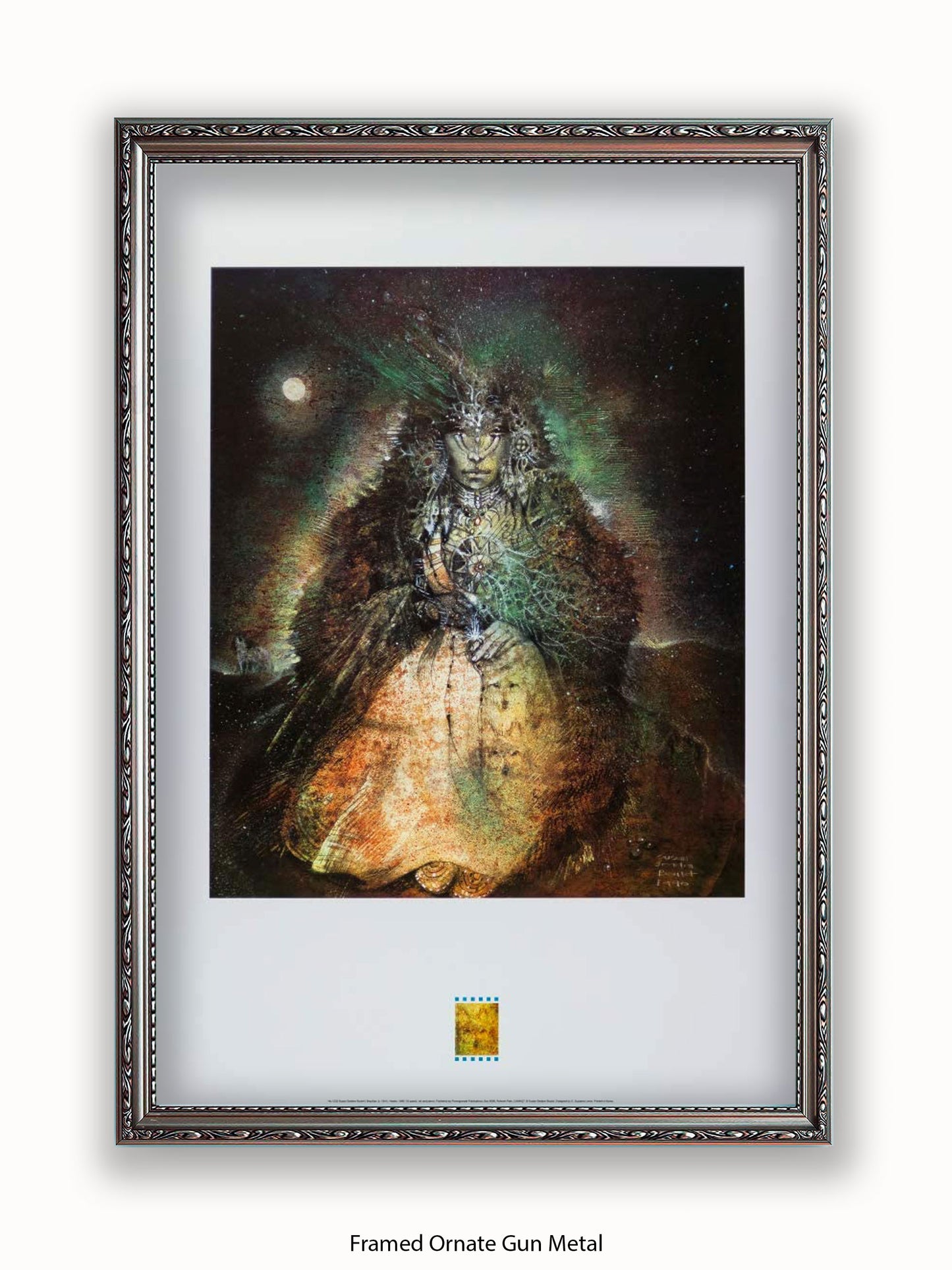 Susan Seddon Boulet Healer 1990 Buffalo Poster