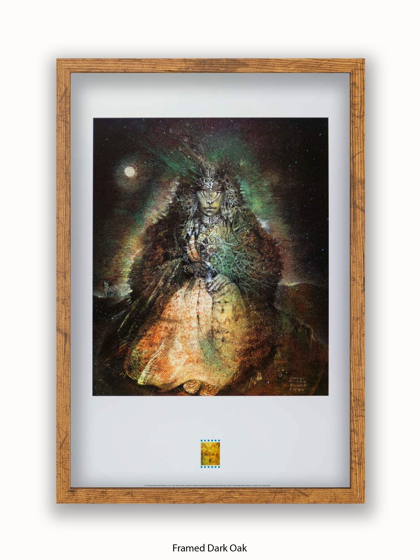 Susan Seddon Boulet Healer 1990 Buffalo Poster