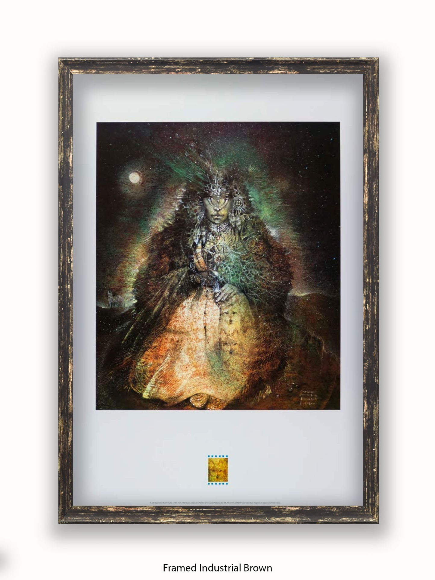 Susan Seddon Boulet Healer 1990 Buffalo Poster