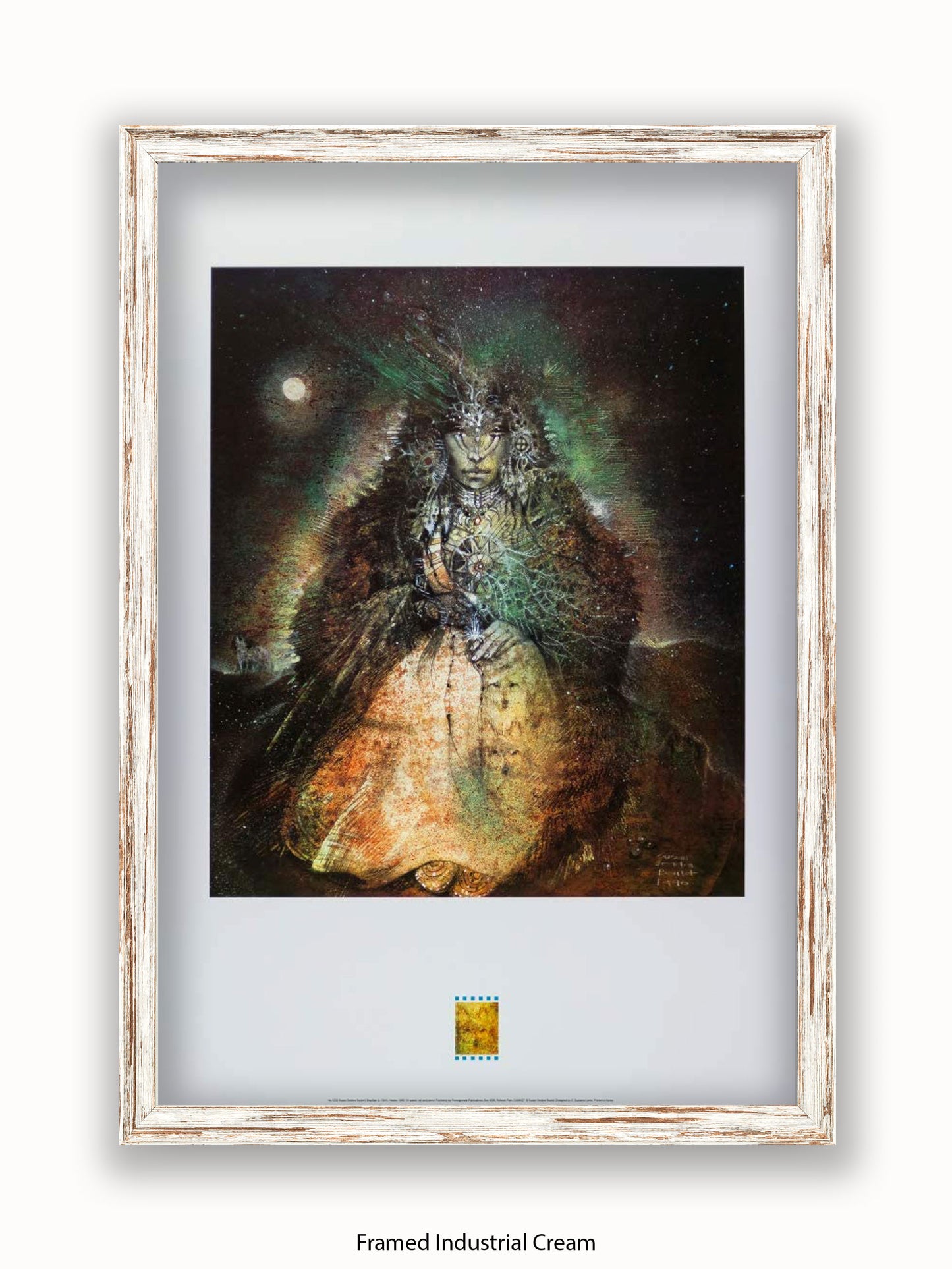 Susan Seddon Boulet Healer 1990 Buffalo Poster