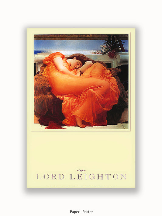 Lord Leighton Flaming June 1895 Poster