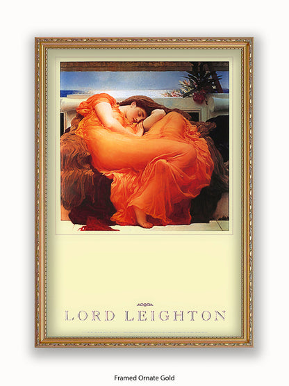 Lord Leighton Flaming June 1895 Poster