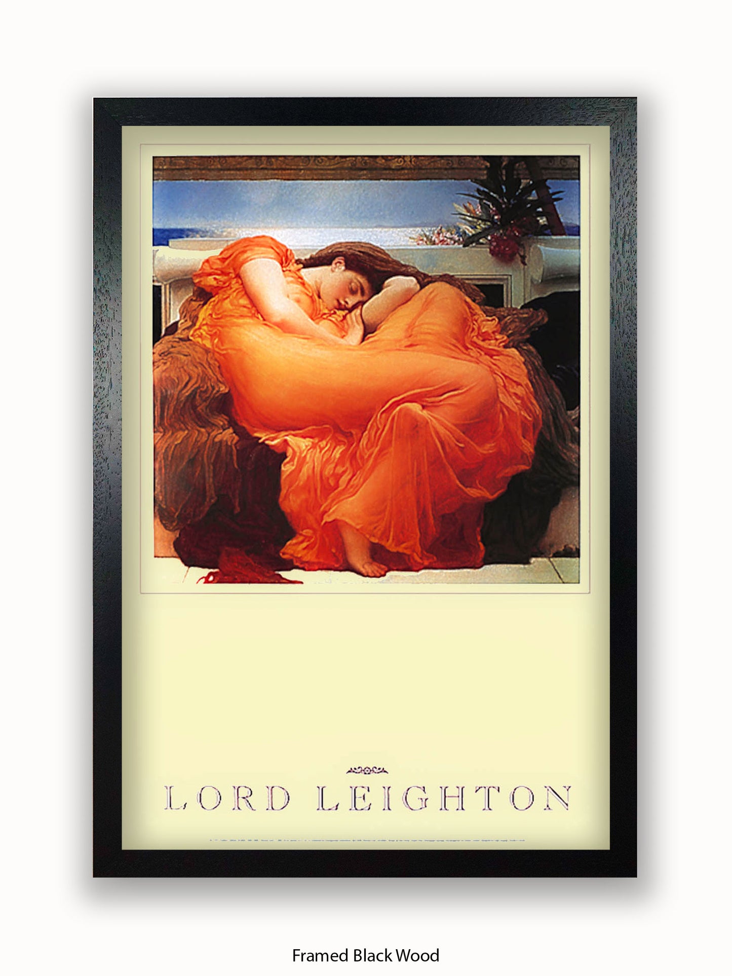 Lord Leighton Flaming June 1895 Poster