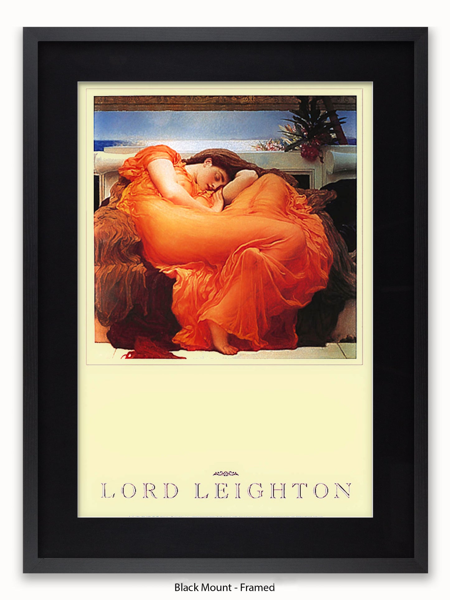 Lord Leighton Flaming June 1895 Poster