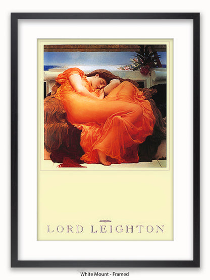 Lord Leighton Flaming June 1895 Poster