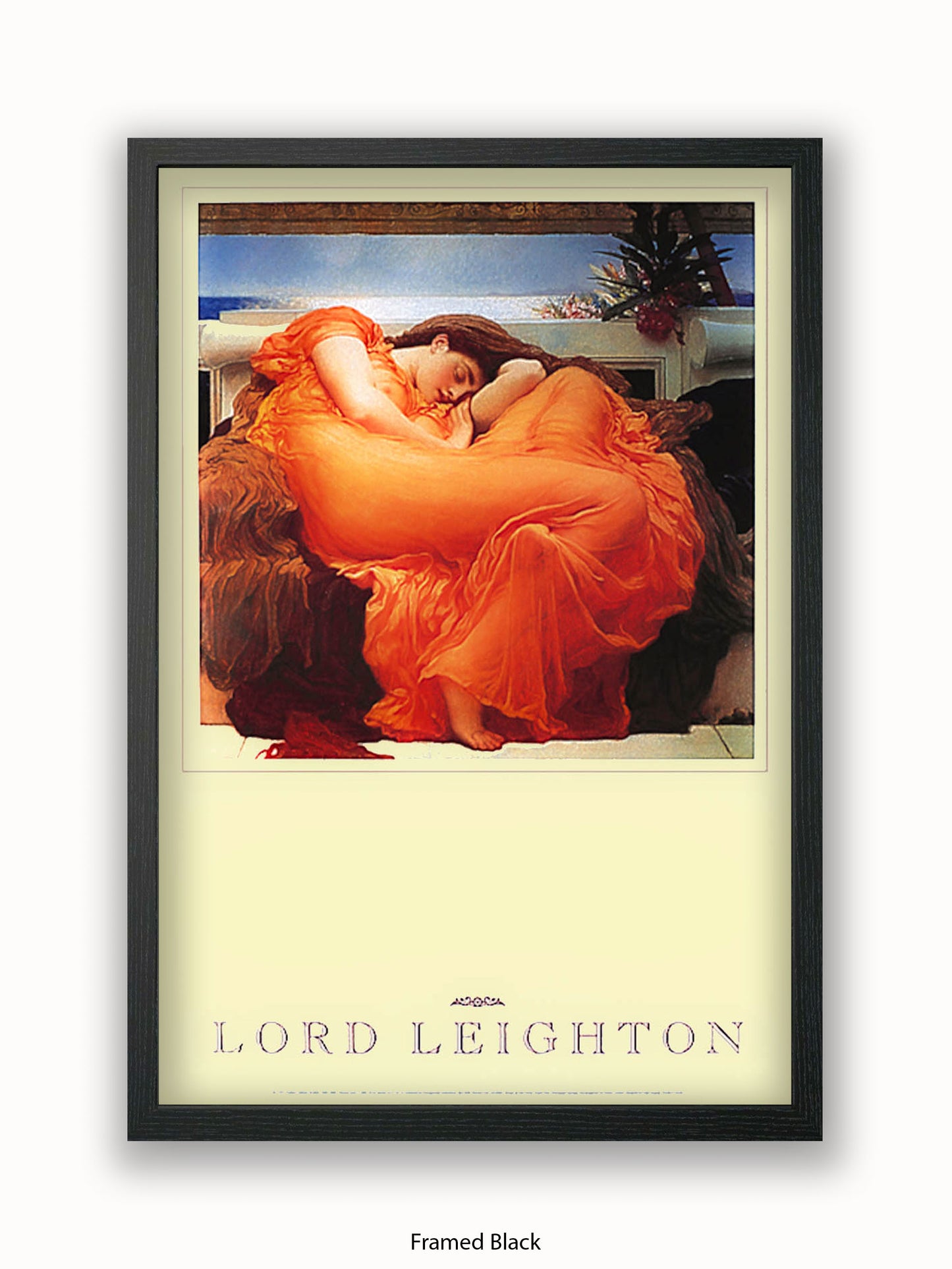 Lord Leighton Flaming June 1895 Poster