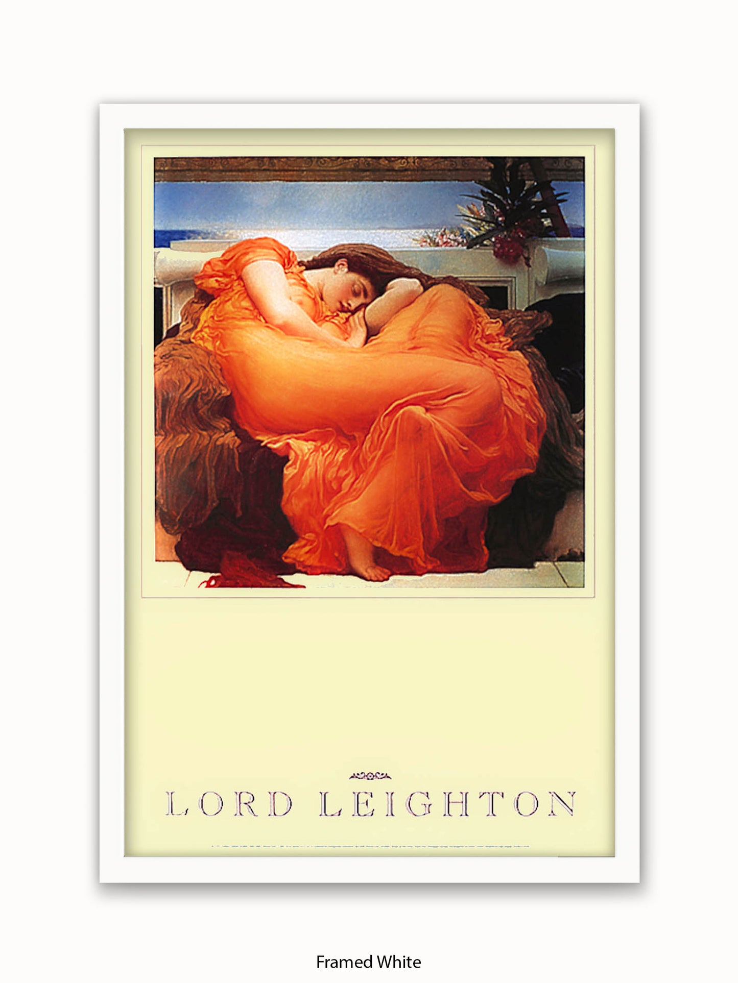 Lord Leighton Flaming June 1895 Poster