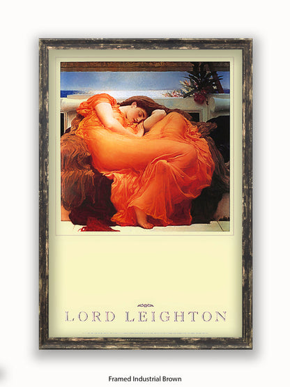 Lord Leighton Flaming June 1895 Poster