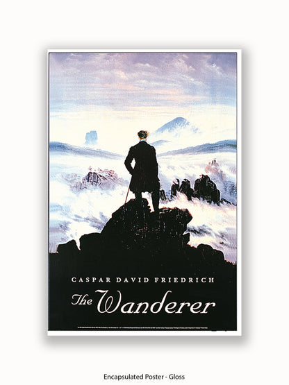 Wanderer Caspar David Friedich Poster