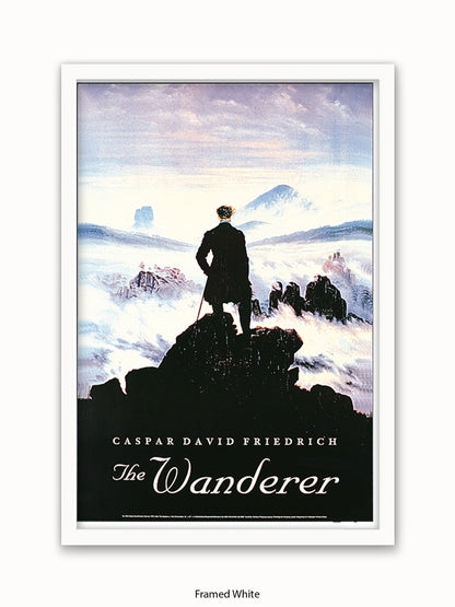Wanderer Caspar David Friedich Poster