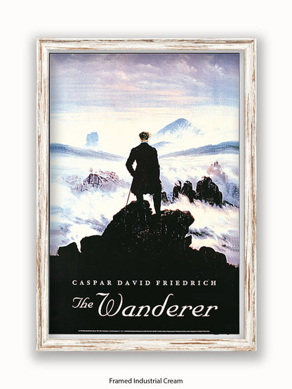 Wanderer Caspar David Friedich Poster