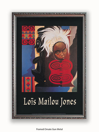 Lois Mailou Jones Petite Ballerina African Mask Poster