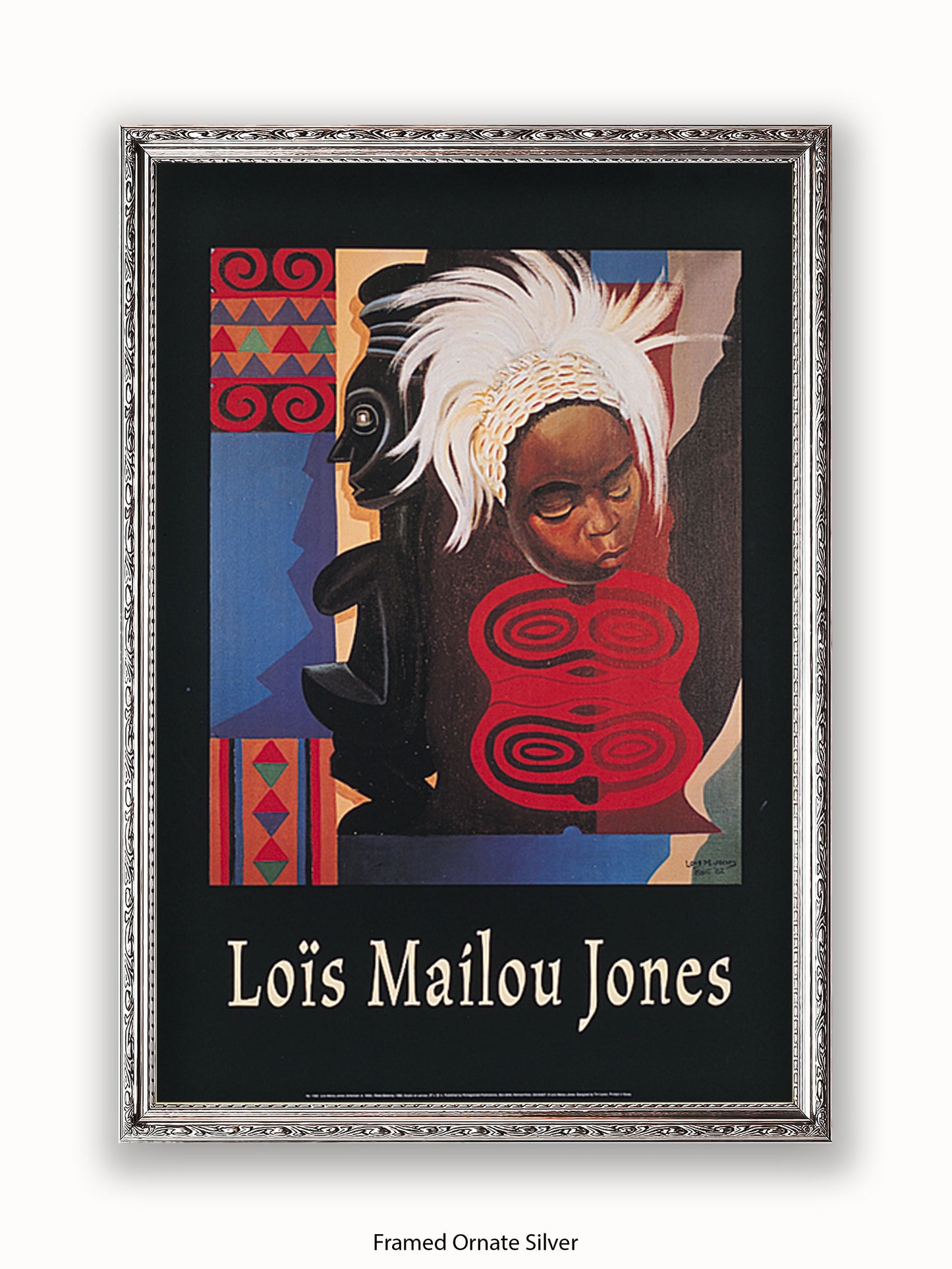 Lois Mailou Jones Petite Ballerina African Mask Poster