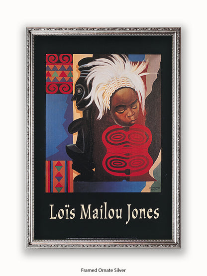 Lois Mailou Jones Petite Ballerina African Mask Poster