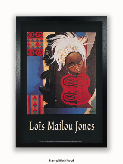 Lois Mailou Jones Petite Ballerina African Mask Poster