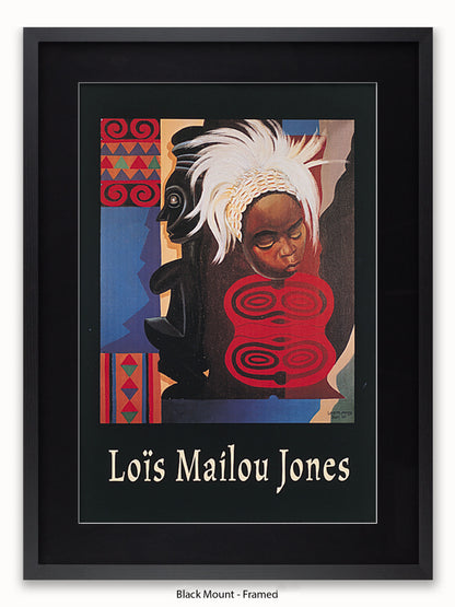 Lois Mailou Jones Petite Ballerina African Mask Poster