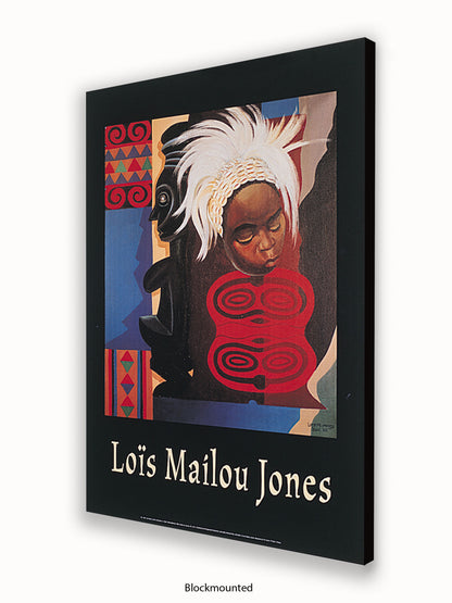 Lois Mailou Jones Petite Ballerina African Mask Poster
