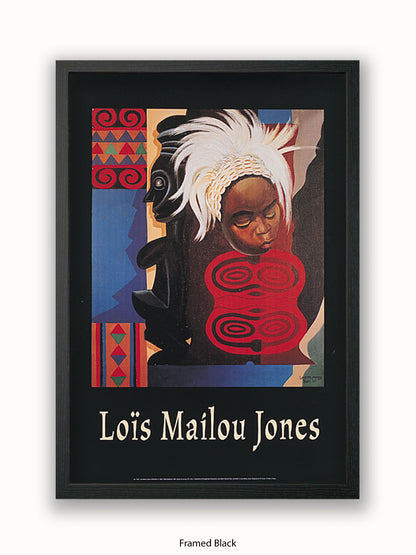 Lois Mailou Jones Petite Ballerina African Mask Poster