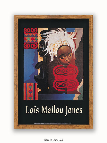 Lois Mailou Jones Petite Ballerina African Mask Poster