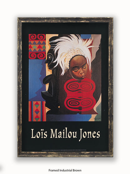 Lois Mailou Jones Petite Ballerina African Mask Poster