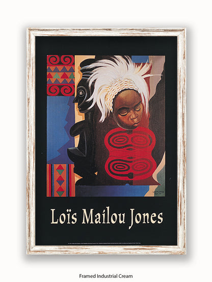 Lois Mailou Jones Petite Ballerina African Mask Poster