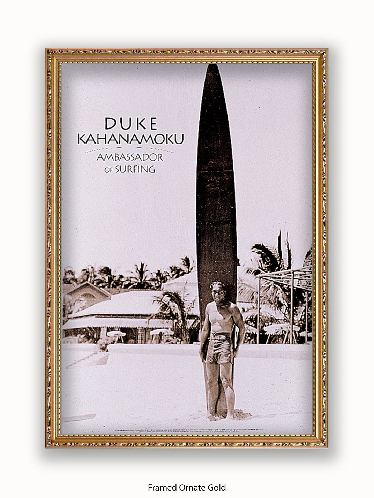 Duke Kahanamoku Ambassador Of Surfing Poster