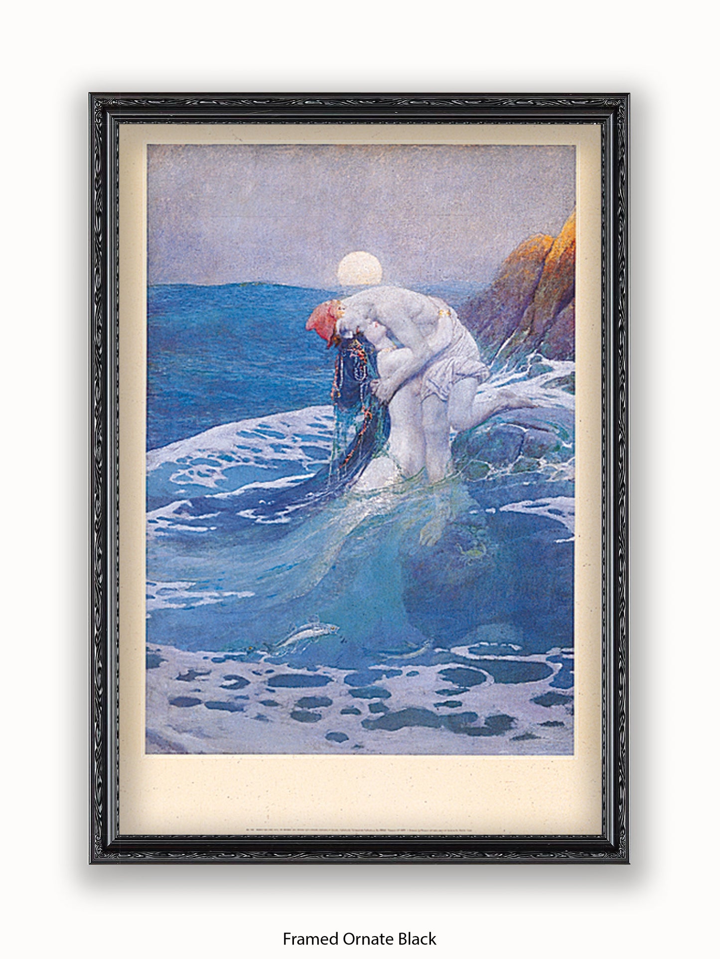 Howard Pyle The Mermaid 1910 Poster