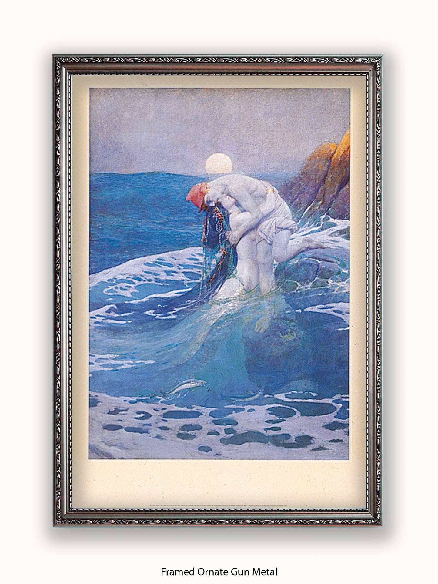 Howard Pyle The Mermaid 1910 Poster