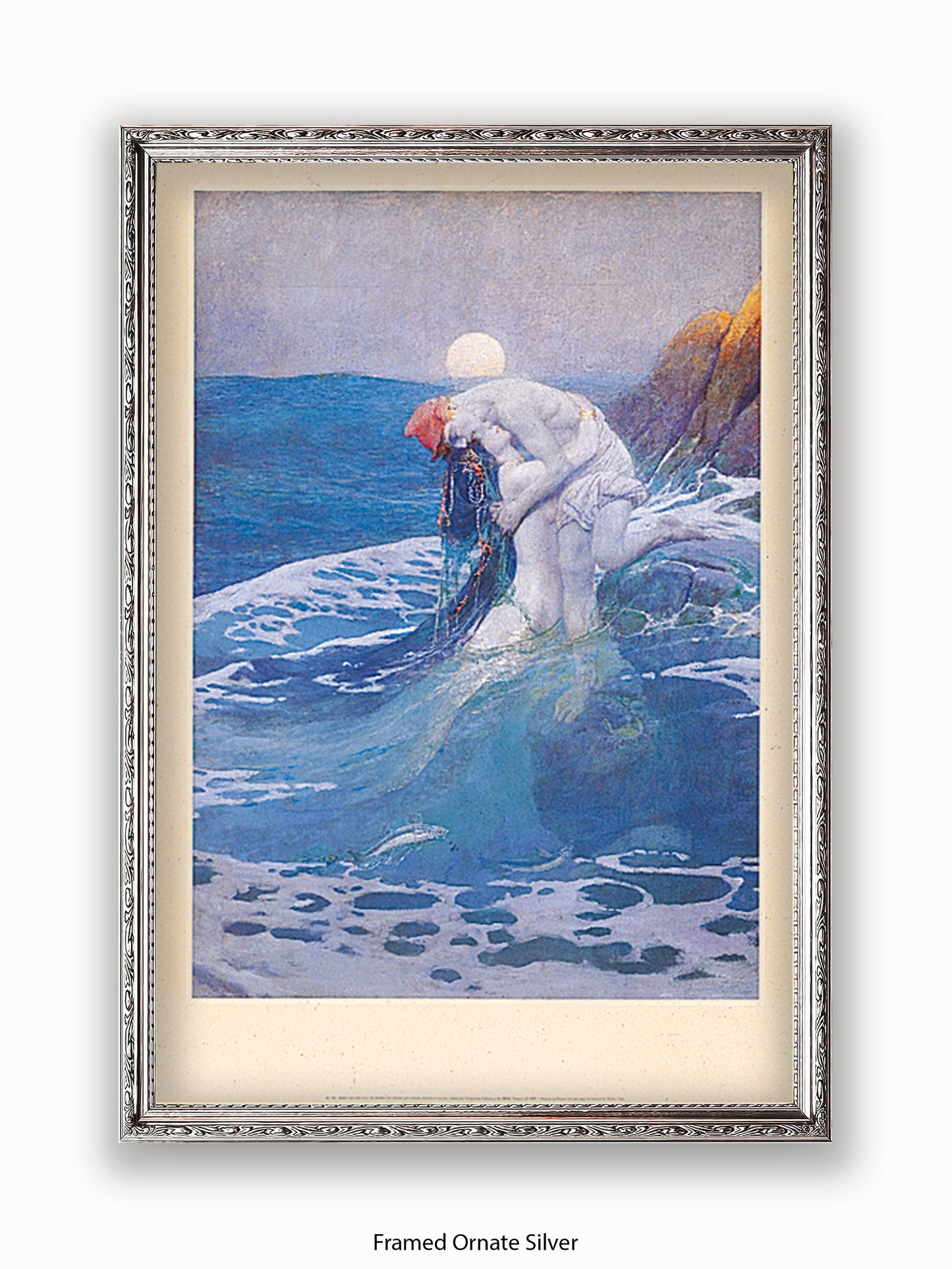 Howard Pyle The Mermaid 1910 Poster