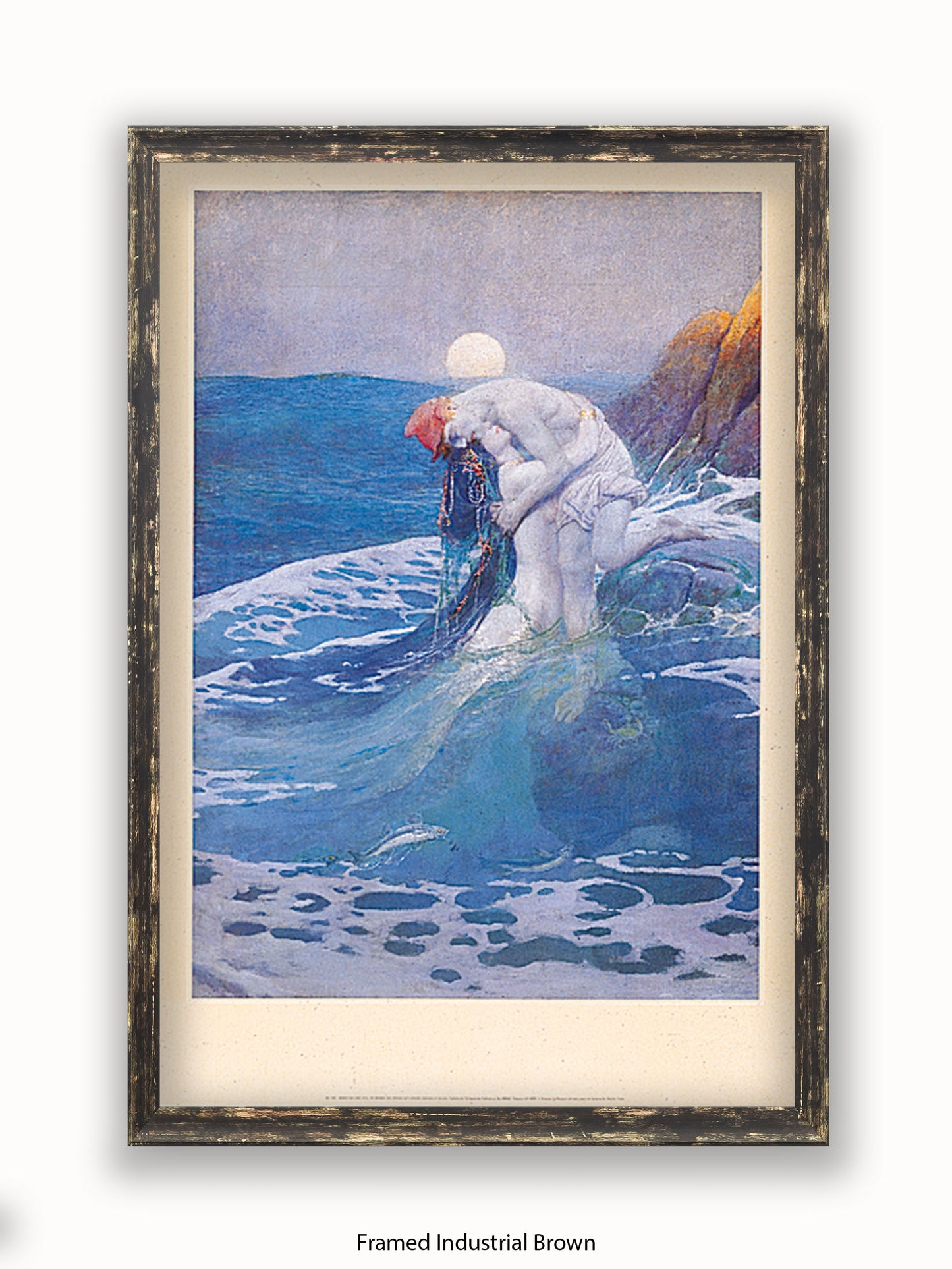 Howard Pyle The Mermaid 1910 Poster