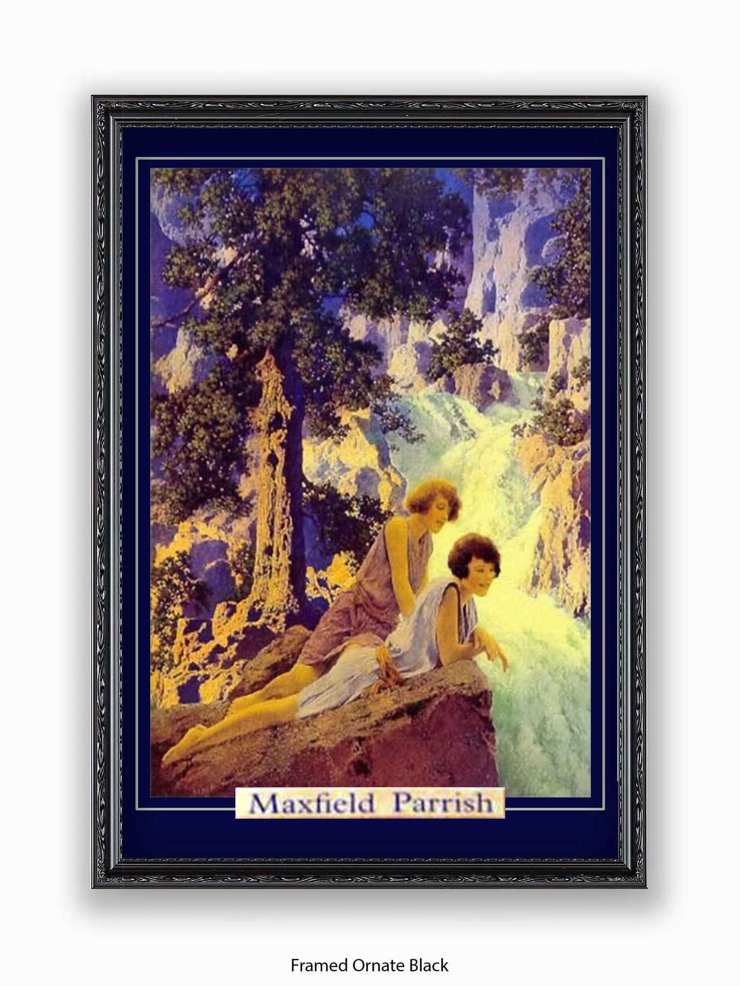 Maxfield Parish Waterfall 1930 Poster