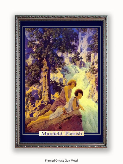 Maxfield Parish Waterfall 1930 Poster