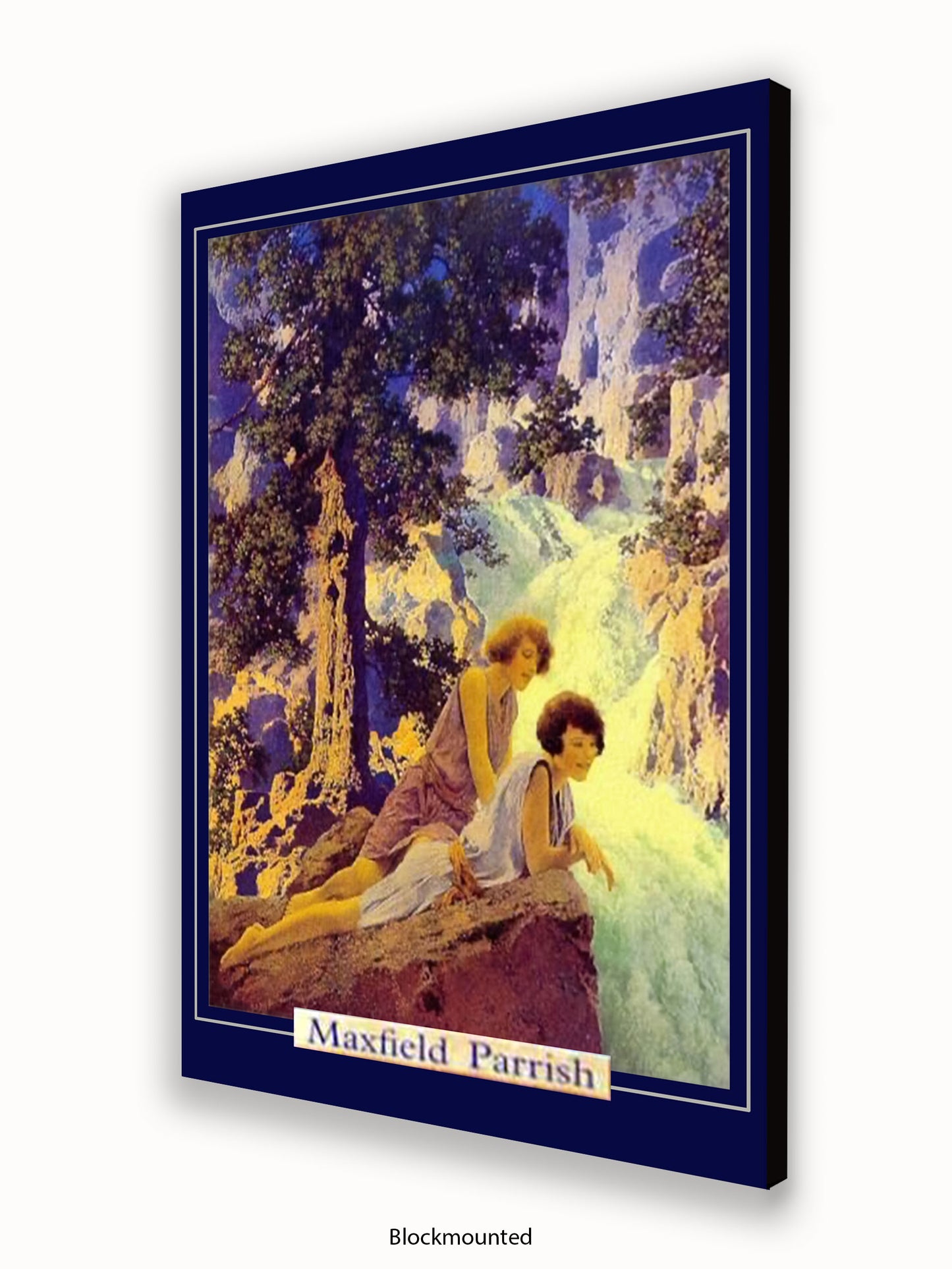 Maxfield Parish Waterfall 1930 Poster