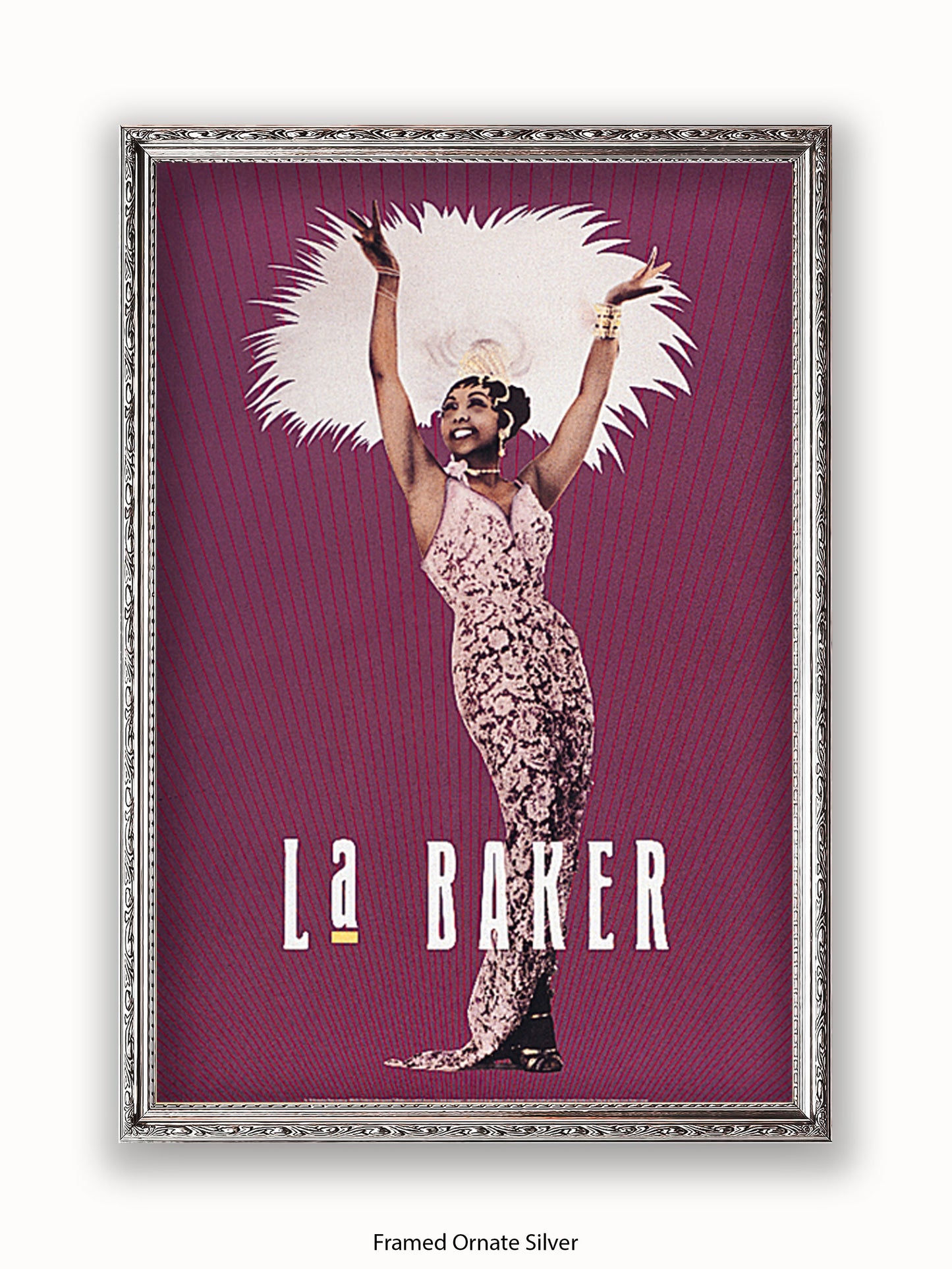 La  Baker  American  Singer Poster