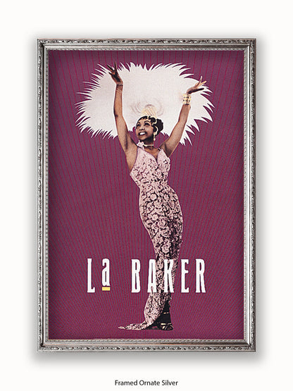 La  Baker  American  Singer Poster