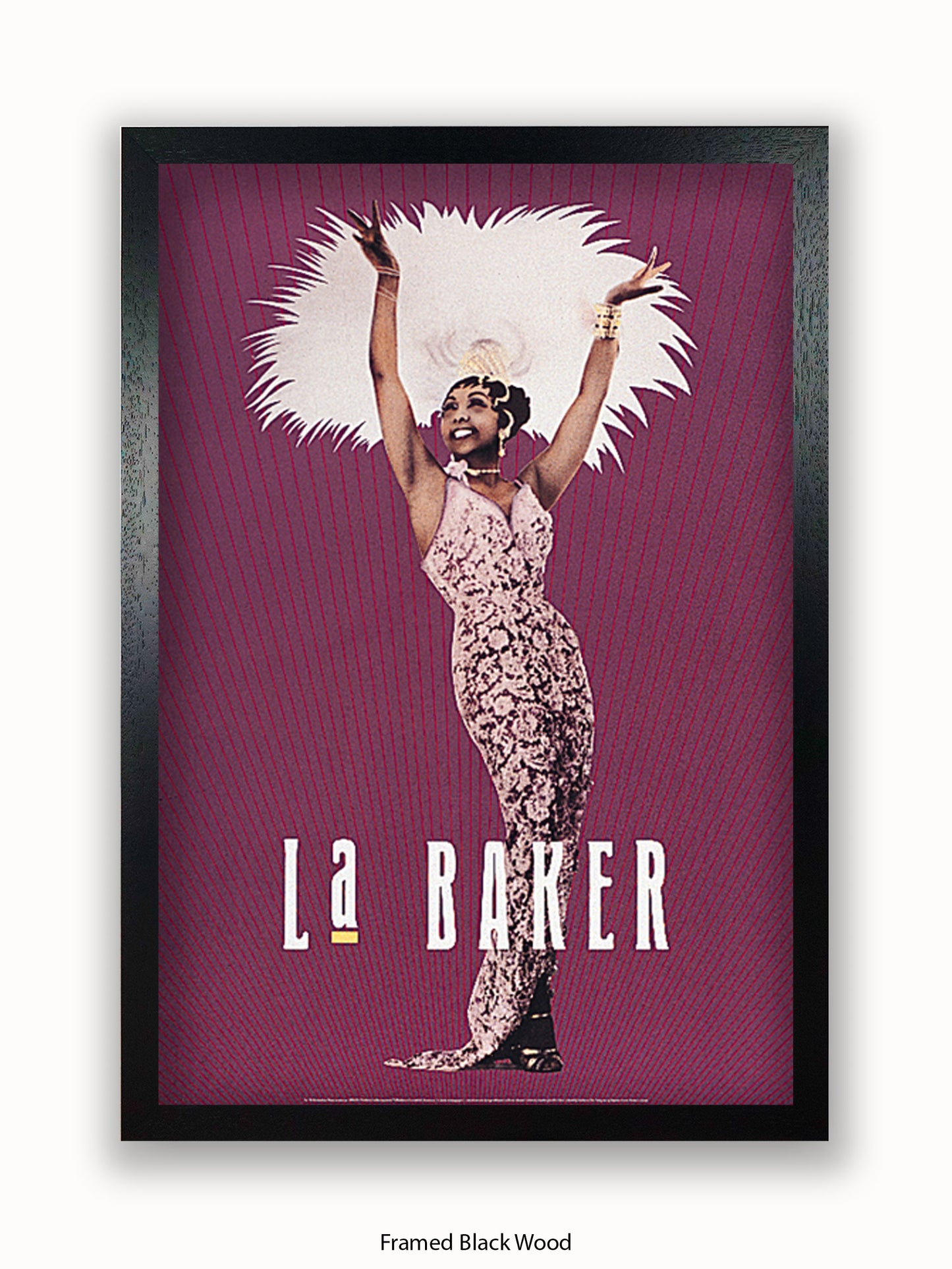 La  Baker  American  Singer Poster