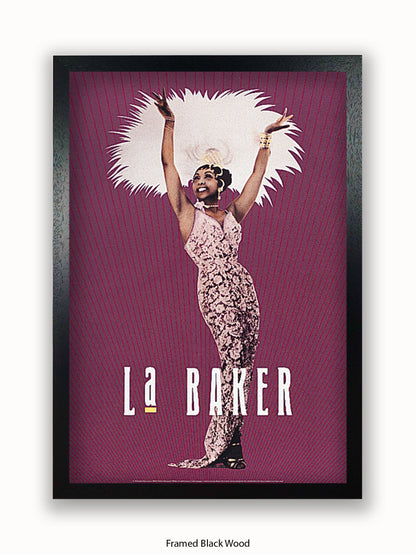 La  Baker  American  Singer Poster