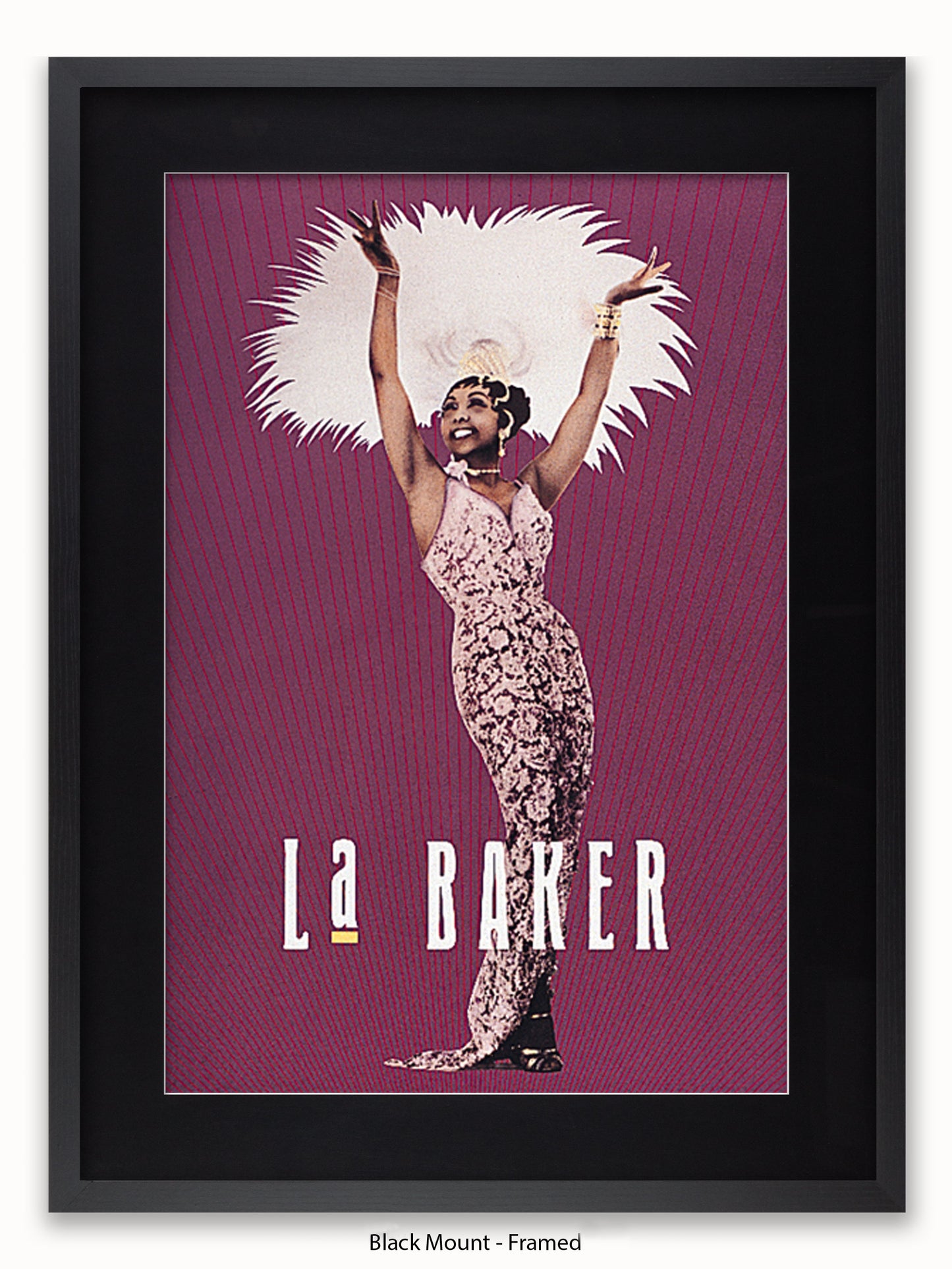 La  Baker  American  Singer Poster