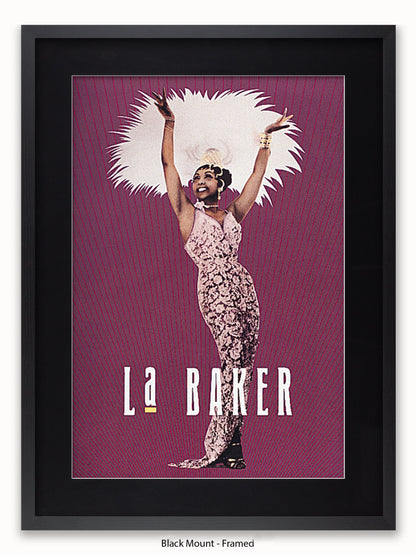 La  Baker  American  Singer Poster