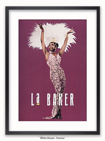 La  Baker  American  Singer Poster