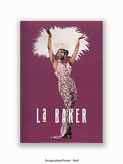La  Baker  American  Singer Poster