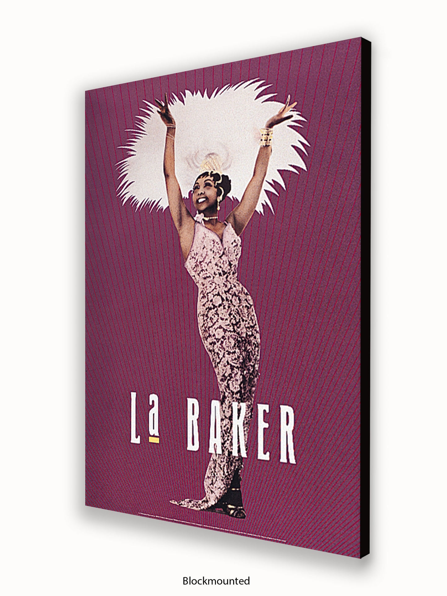 La  Baker  American  Singer Poster
