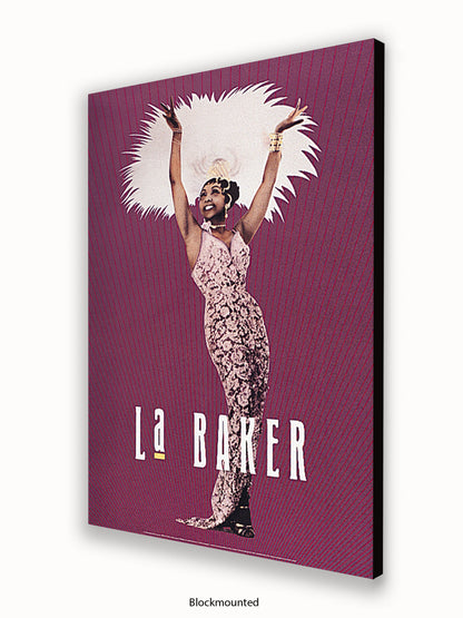 La  Baker  American  Singer Poster