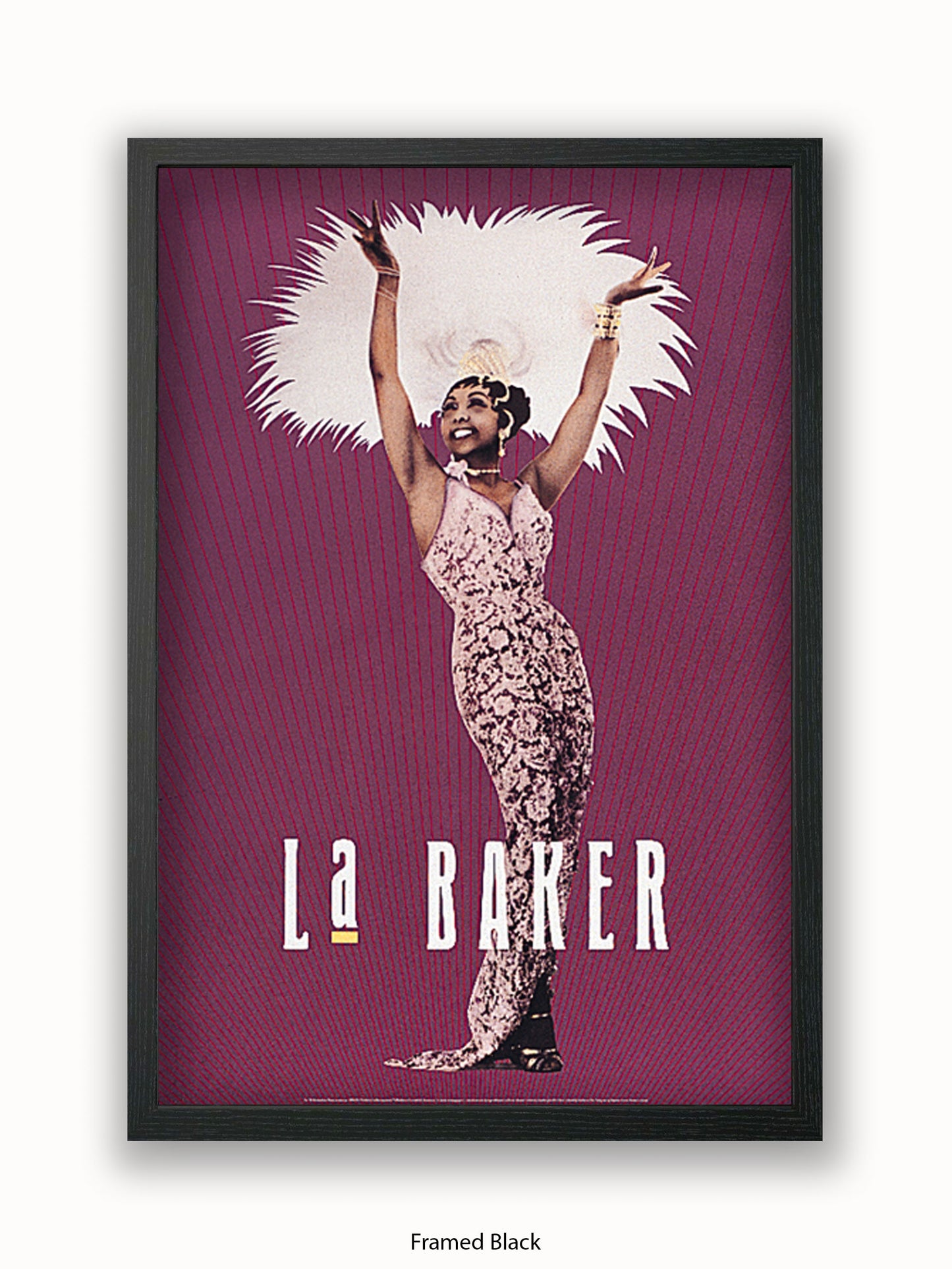 La  Baker  American  Singer Poster
