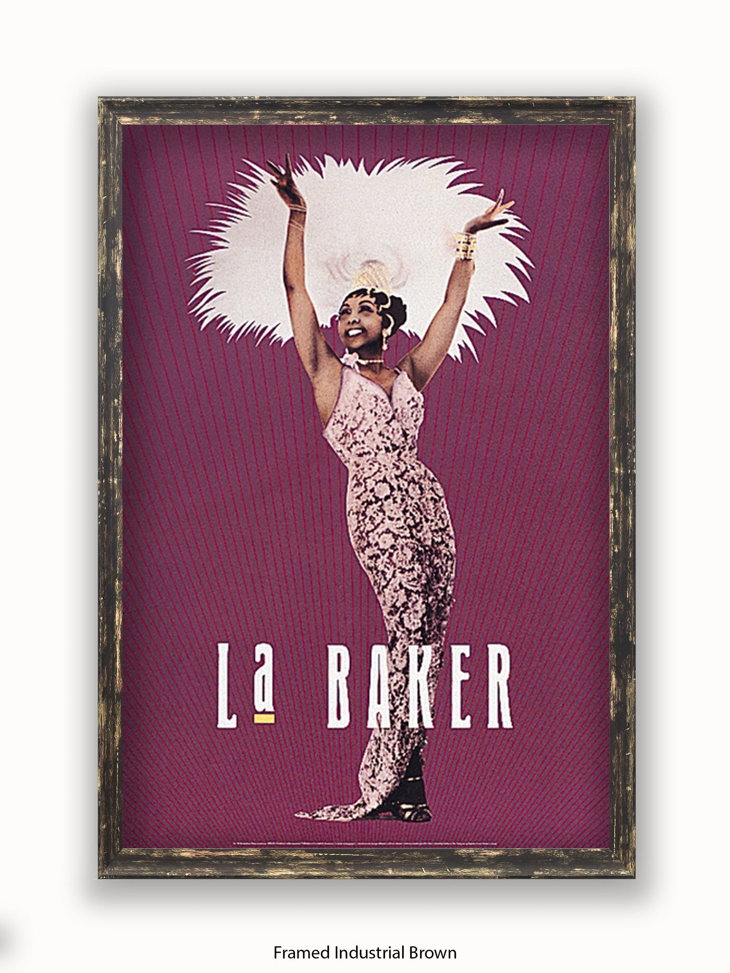 La  Baker  American  Singer Poster