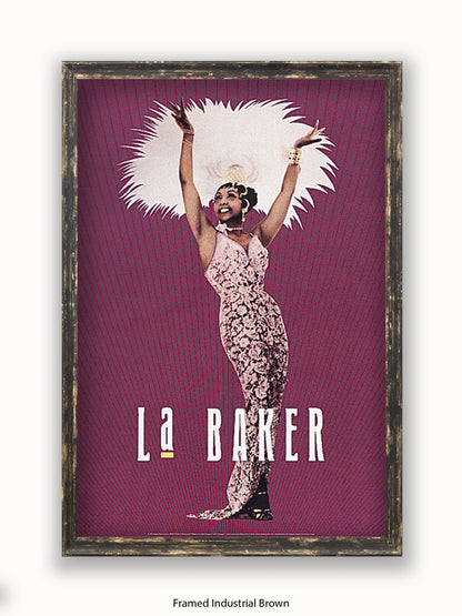 La  Baker  American  Singer Poster