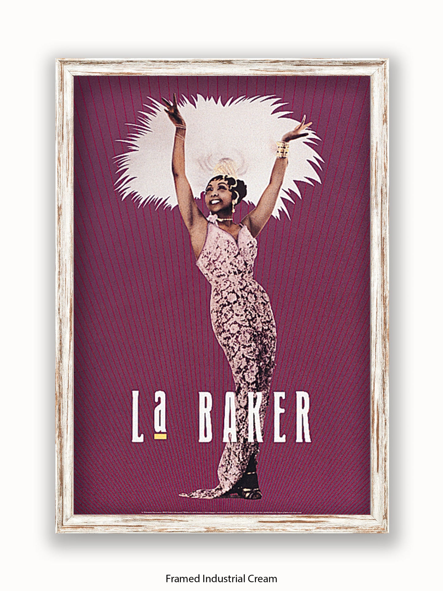 La  Baker  American  Singer Poster
